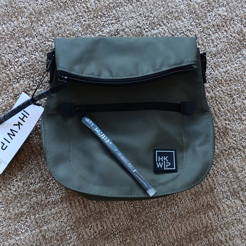 IHKWIP Foldover Saddle Crossbody bag